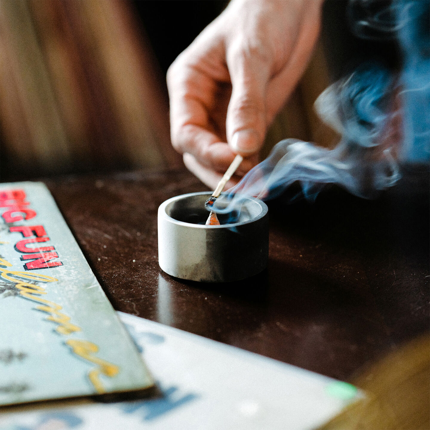 West Elm Pretti.Cool incense holder